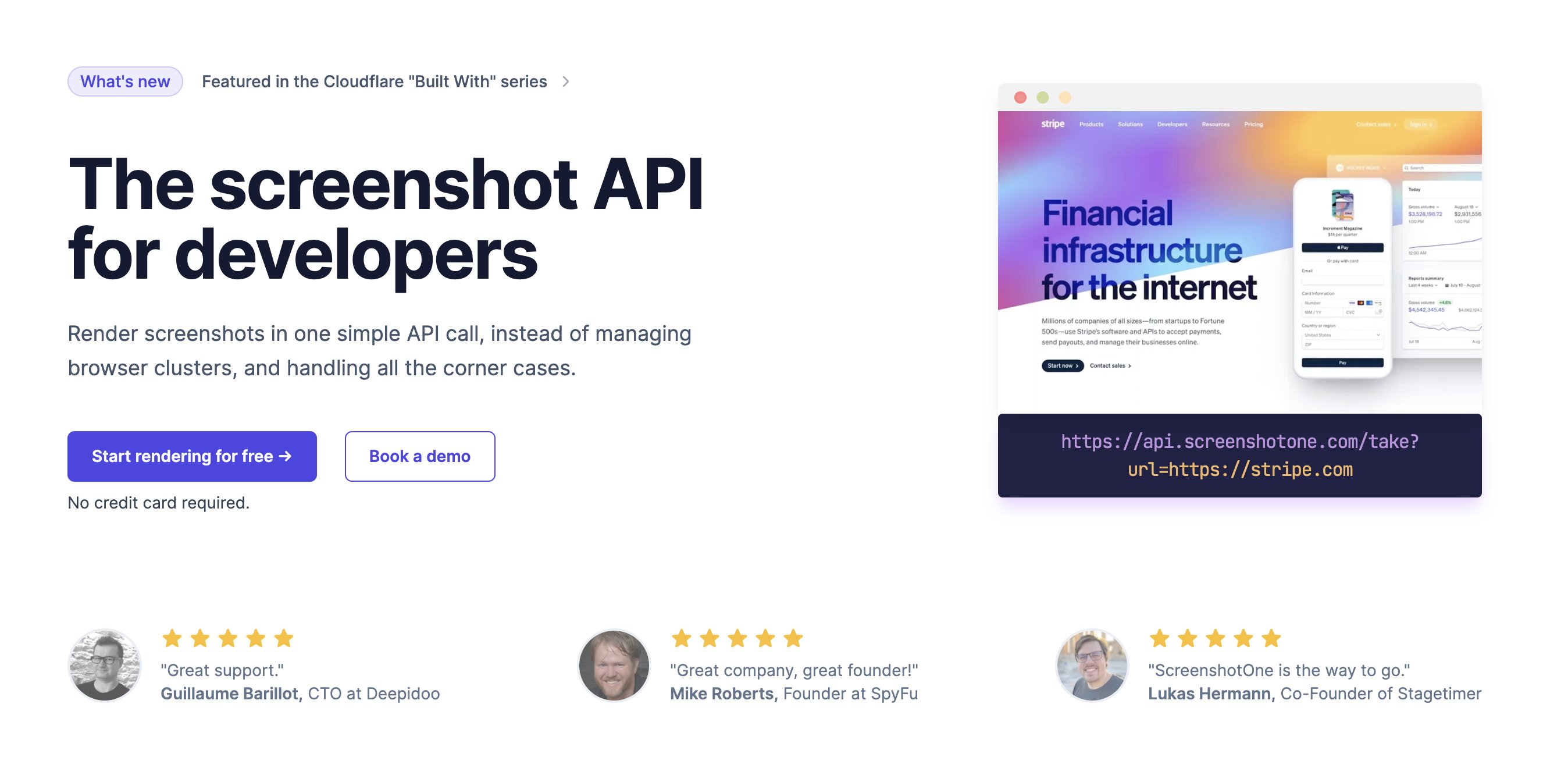 johnrushx's tweet card. ScreenshotOne is the best screenshot rendering platform for developers.