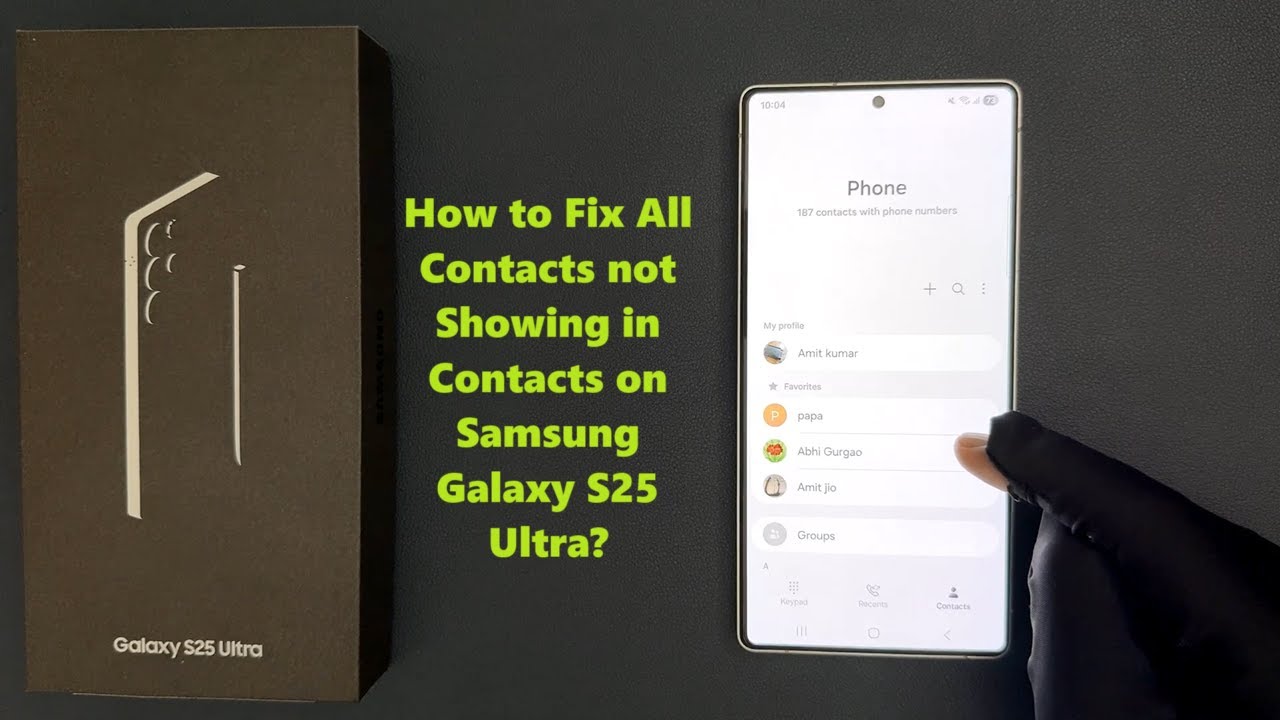 TechMeSpot's tweet card. How to Fix All Contacts not Showing in Contacts on Samsung Galaxy S25...