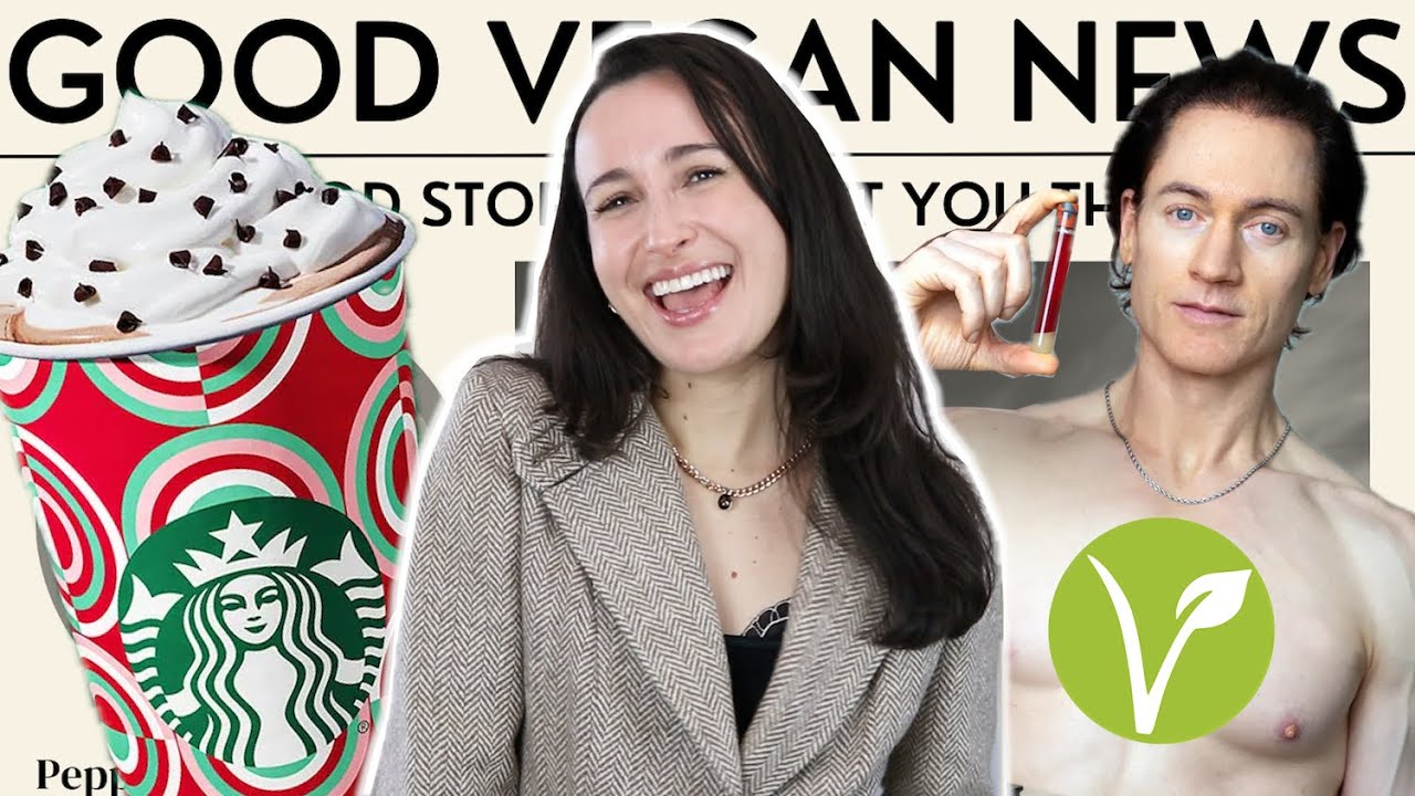 totallyforkable's tweet card. Good Vegan News: Starbucks Milk Surcharge, Romanian Fur Ban, Bryan...