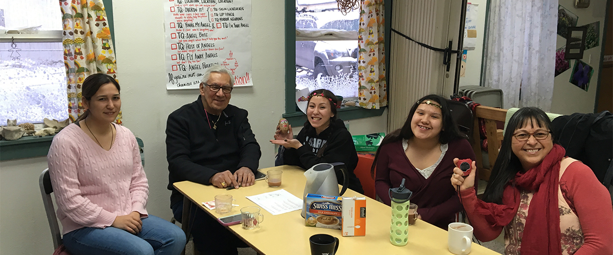 ConLangs's tweet card. This past December, The WAYK team returned to St. Paul, Alaska for our first follow up visit after the 2015 Summer Intensive.