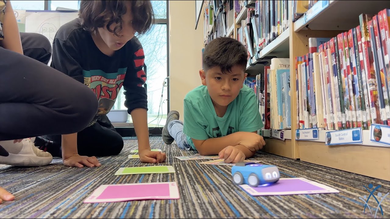 monicavazquezED's tweet card. Roy DeShane 2nd Graders Learn with Sphero's New Robot, Indi!