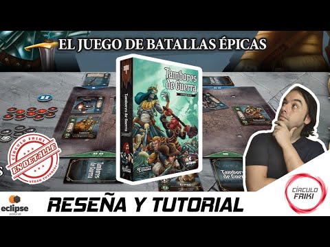 tirandodadosbg's tweet card. Hoy hablamos de Tambores de Guerra Conquista, una de las últimas novedades de Eclipse Editorial 🥁 📜 Temática: Es un juego ambientado en un mundo de fantasía, donde dos ejércitos se enfrentan en un...