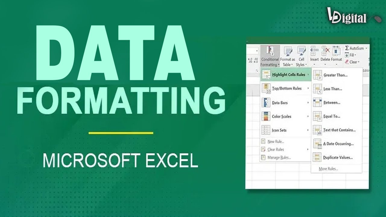 AackyVerma's tweet card. How to Format Your Data in Microsoft Excel | Data Formatting in Excel...
