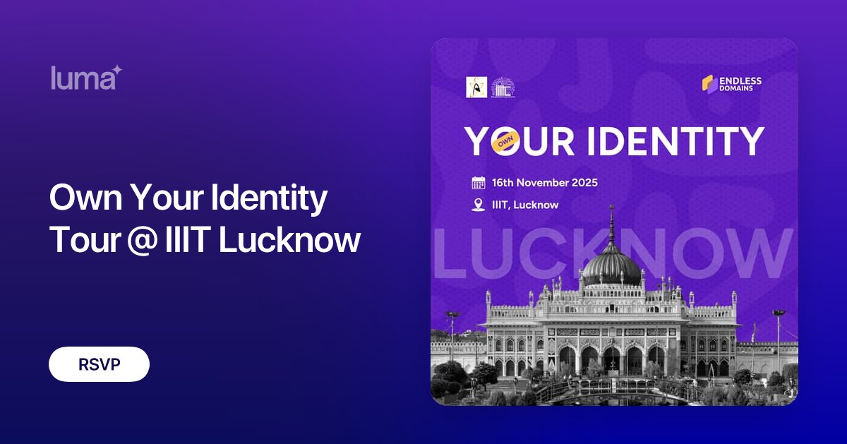 0xweb3IIITL's tweet card. Own Your Identity in Web3 University Tour is designed to inspire and educate the next generation of builders, creators, and community leaders. Students will…