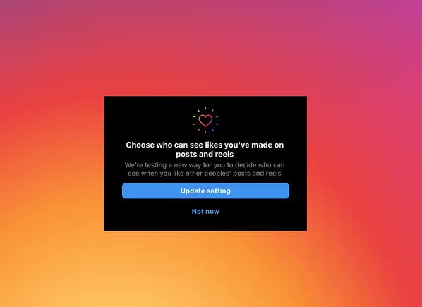 OneLikeApp's tweet card. The option would give you more capacity to manage your privacy in the app.