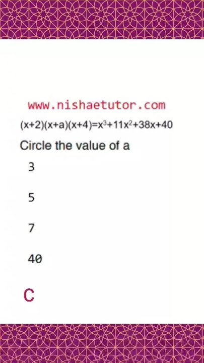 nishaetutor's tweet card. Can you simplify this tricky question? Algebra Problem
