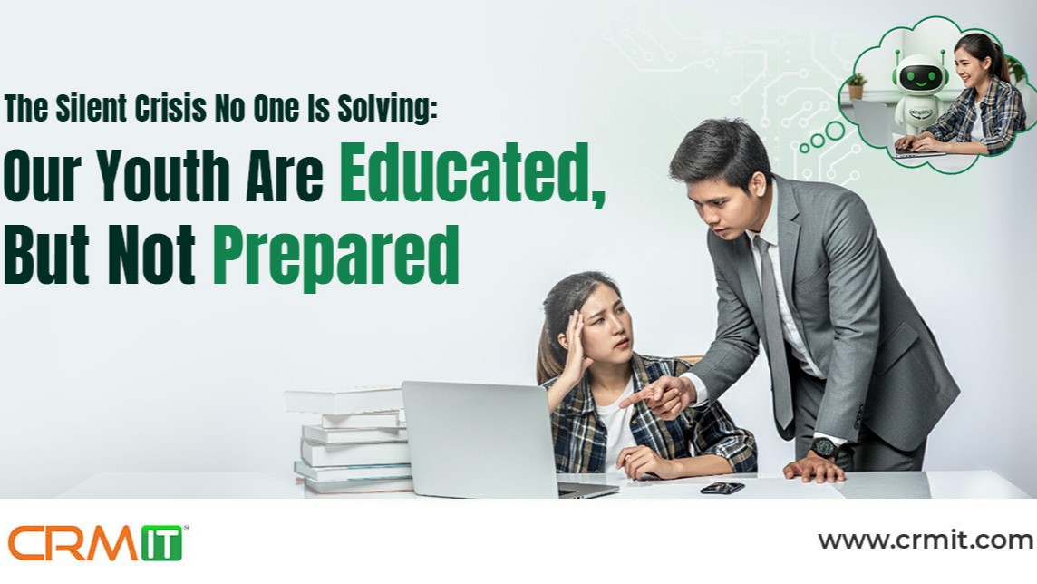 crmitsolutions's tweet card. A thought that’s been weighing on my mind lately..