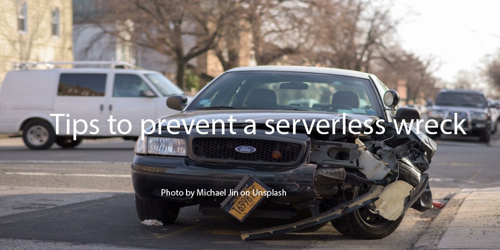 daniyelh's tweet card. Lately I've been involved in reviewing services developed using 'serverless' that had been struggling...