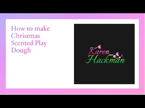 hackman_mrs's tweet card. How to make Christmas Scented Play Dough