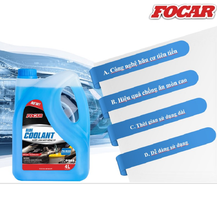 focarlavitec's tweet card. Nước làm mát ô tô là chất lỏng có vai trò then chốt trong việc đảm bảo hiệu quả hoạt động của ô tô. Nước làm mát động cơ ô tô hay nước giải nhiệt động cơ ô tô là một loại dung dịch tiêu hao giúp bảo...