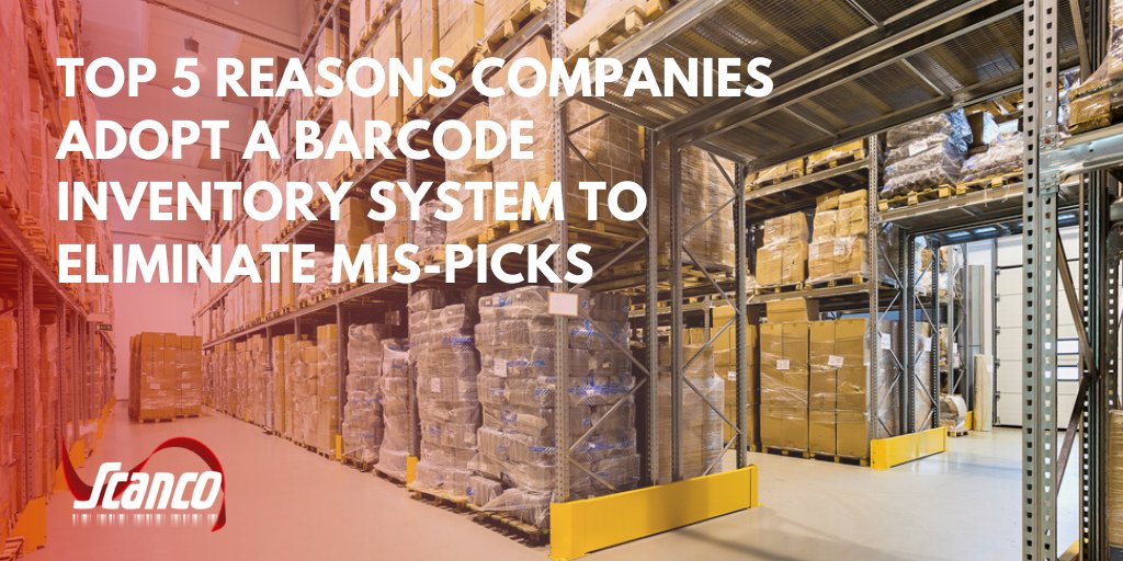 JodeeR's tweet card. Introducing a barcode inventory system is an effective way to reduce errors, increase your employees’ morale, and save money.