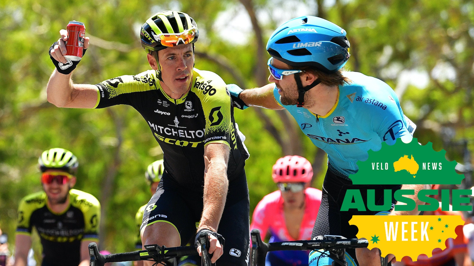 jim_c_1985's tweet card. Mat Hayman trained through the off-season to be able to retire at the Tour Down Under, and a home crowd, a beer and a team victory made it worth it.