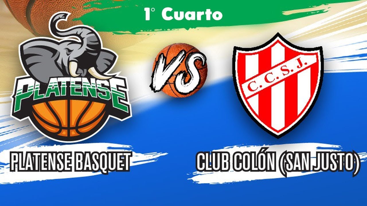CPPbasquet's tweet card. [1 CUARTO] Platense Basquet Vs. Colón de San Justo