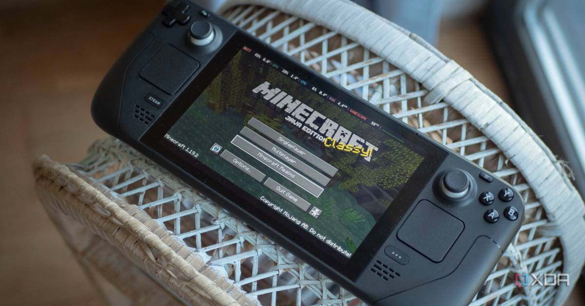 xdadevelopers's tweet card. Getting the desktop version of Minecraft on your Steam Deck isn't as hard as it sounds.