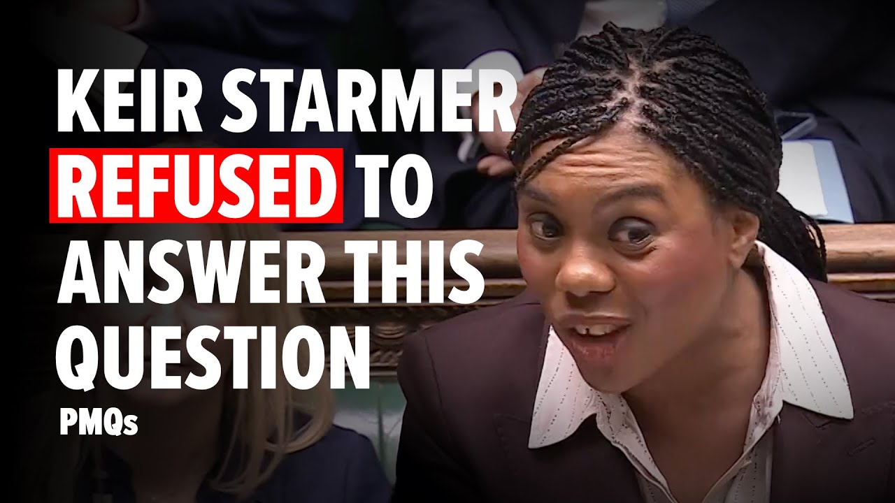 tonypratt1's tweet card. Kemi Badenoch just STUMPED Keir Starmer at PMQs