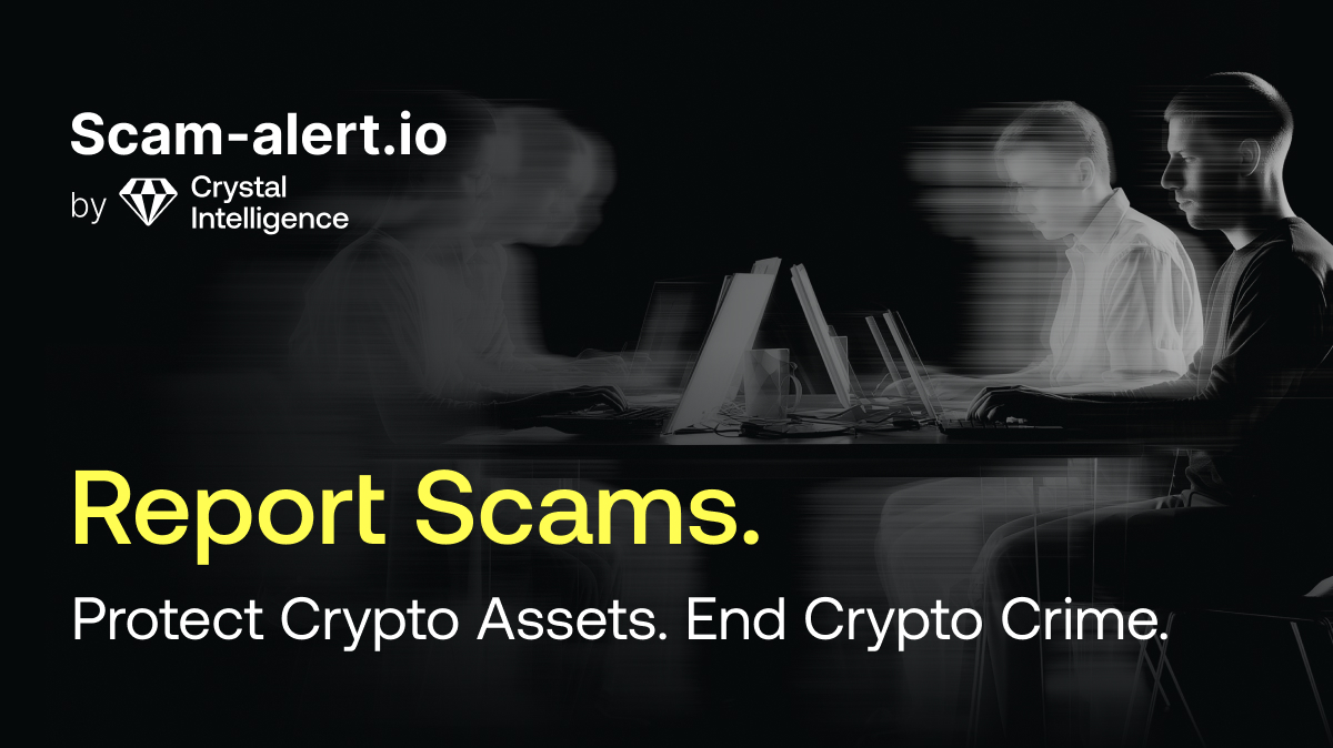 whale_alert's tweet card. Join a global effort to stop crypto scams. Share your report, explore real fraud cases, and help others stay safe in Web3.
