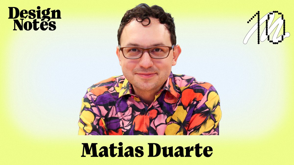 iamliam's tweet card. Matías Duarte on why the interface's only limitation is imagination... and battery life.