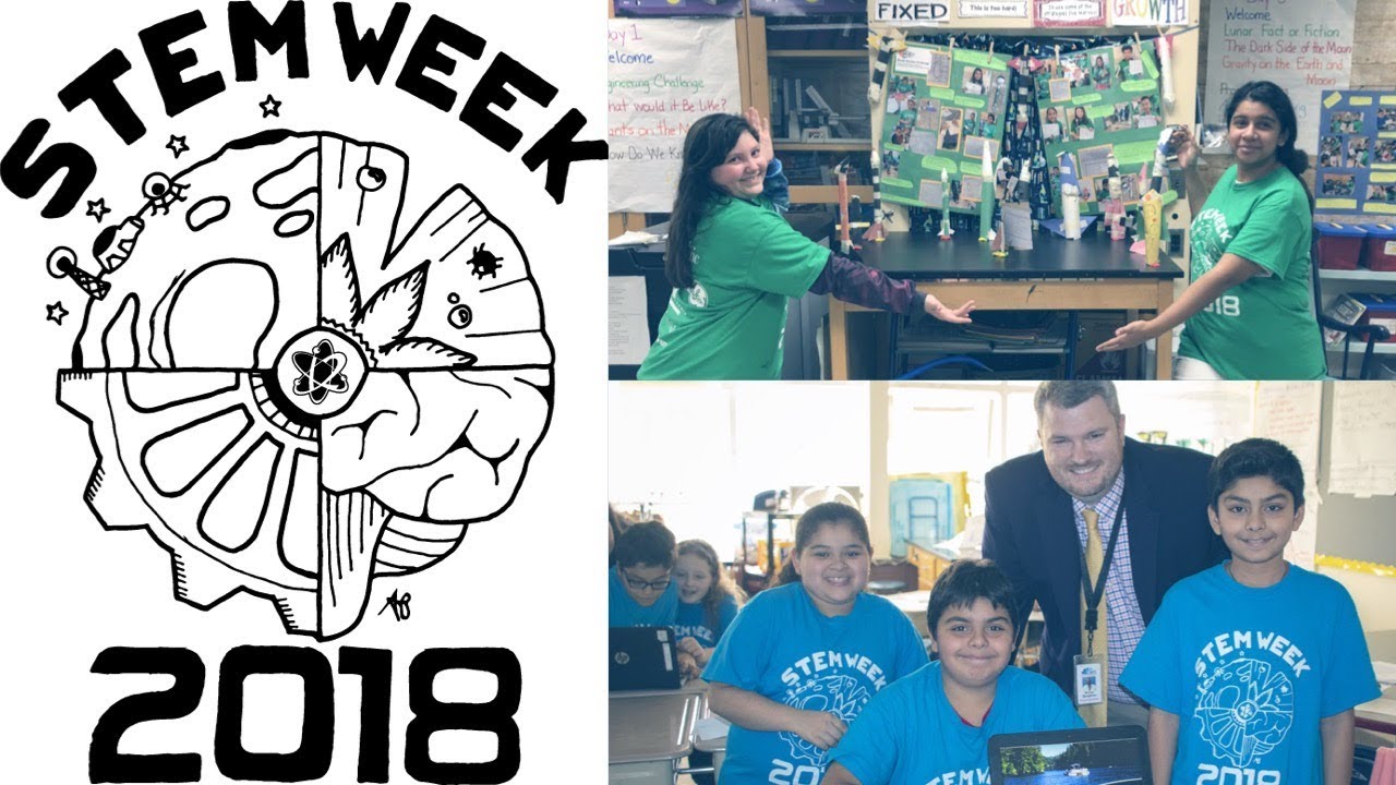 MPSPanthers's tweet card. Stem Week at Marlborough Public Schools (Whitcomb School)