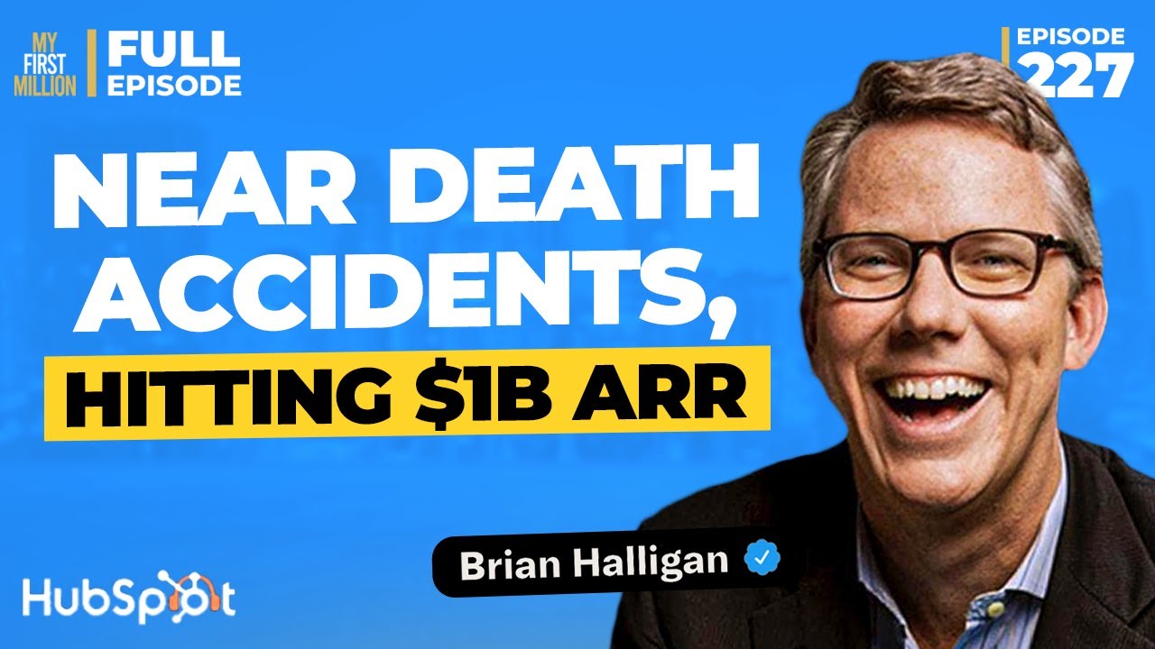 chiefmartec's tweet card. Near Death Accidents and Hitting $1B ARR with Brian Halligan, Founder...