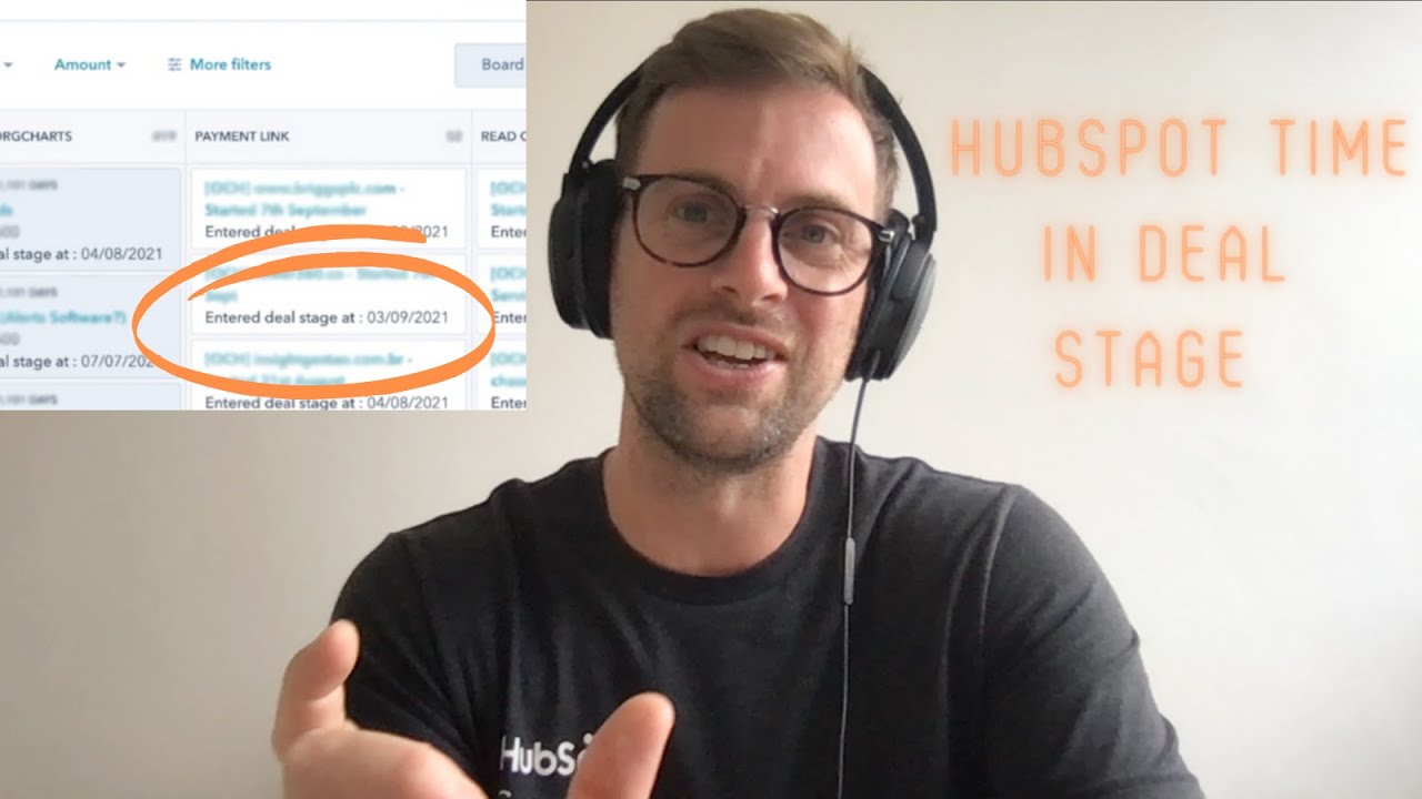 orgcharthub's tweet card. HubSpot time in deal stage