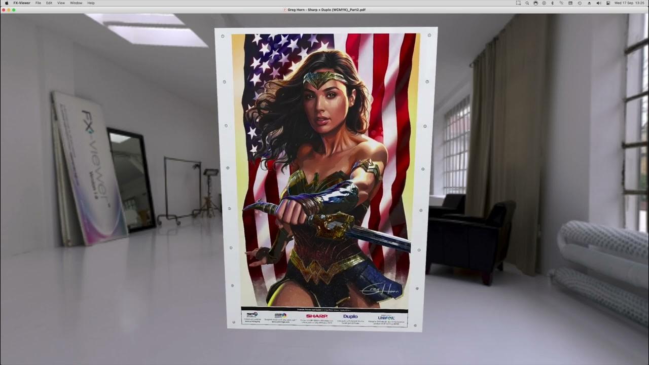 ColorLogicInc's tweet card. Greg Horn Art – Duplo – Printing United