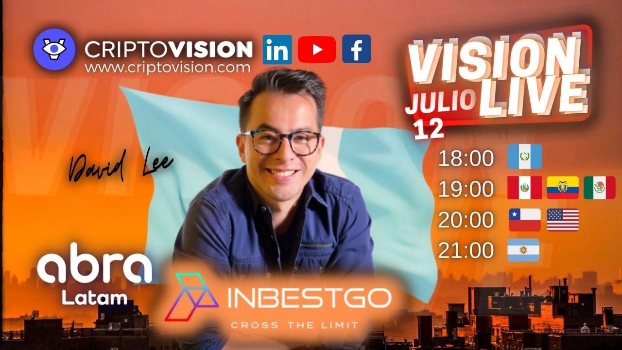 KeyLordWeb's tweet card. Live con David Lee de Abra Latam & Inbestgo