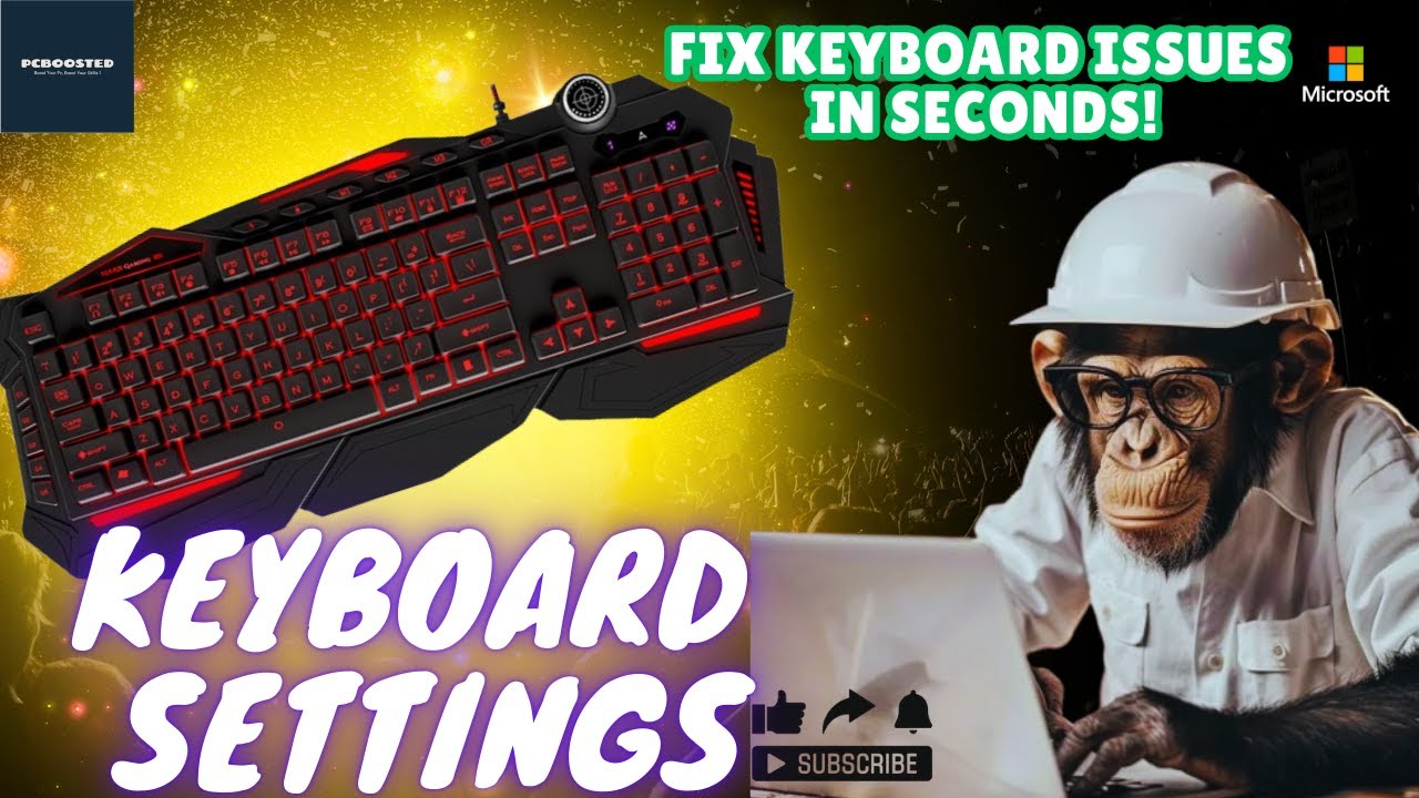 PCBoosted's tweet card. Unlock Hidden Keyboard Settings in Windows! (Control Panel Tips &...