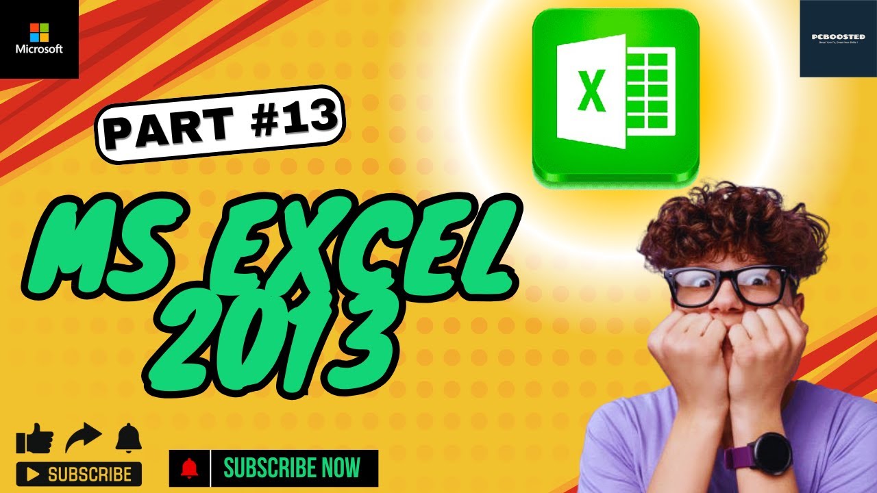 PCBoosted's tweet card. Excel 2013 Printing Guide: Master Page Setup & Print Settings!