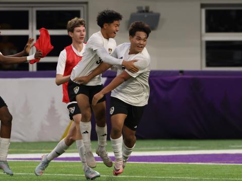 FirstTouchDev's tweet card. Unseeded St. Paul Como Park continued a stunning postseason run with a 4-3 double overtime victory over No. 2 Simley in the Class AA semifinals of the Minnesota State High School League's Boys Soccer...