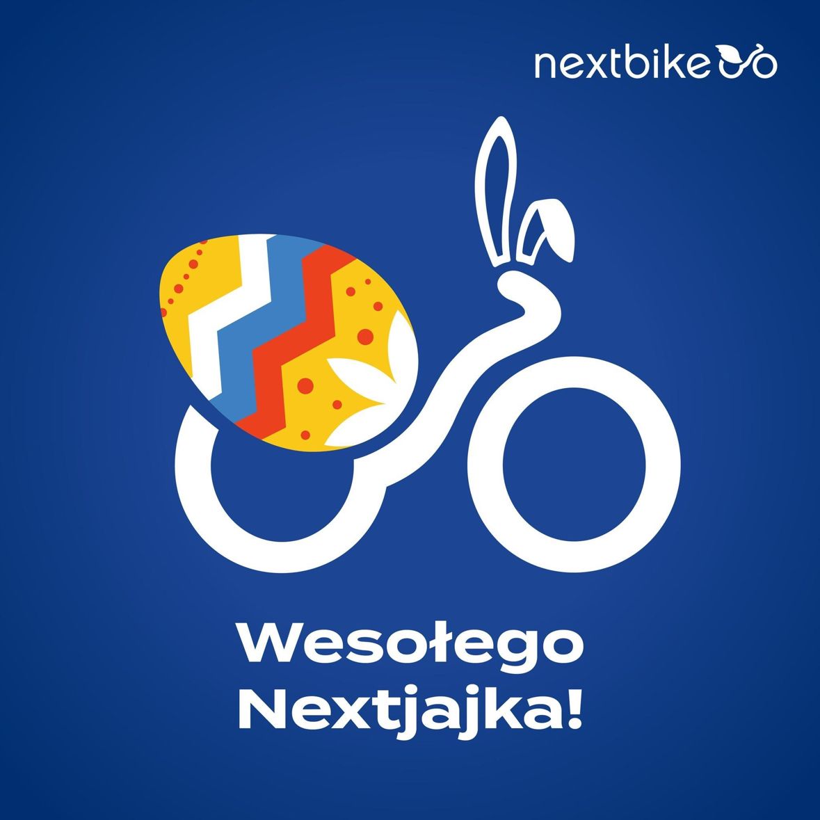 t_wojtkiewicz's tweet card. Happy Eastern everyone🐣🐣🐣 Nextbike Polska SA
