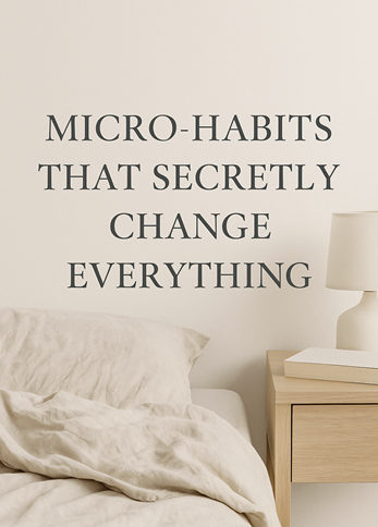 WordSoupBlog's tweet card. Small changes, big results. Discover simple micro-habits that actually stick, no 5 a.m. wake-up calls required.