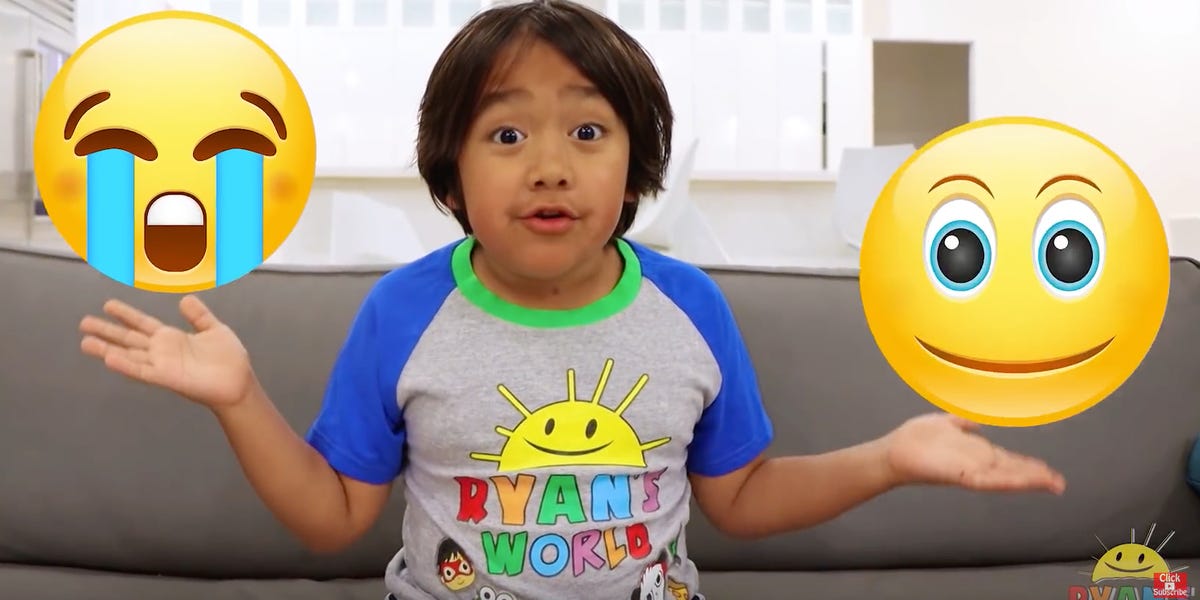 BusinessInsider's tweet card. Ryan Kaji, 8, announced in a recent YouTube video that his channel would now be named "Ryan's World."