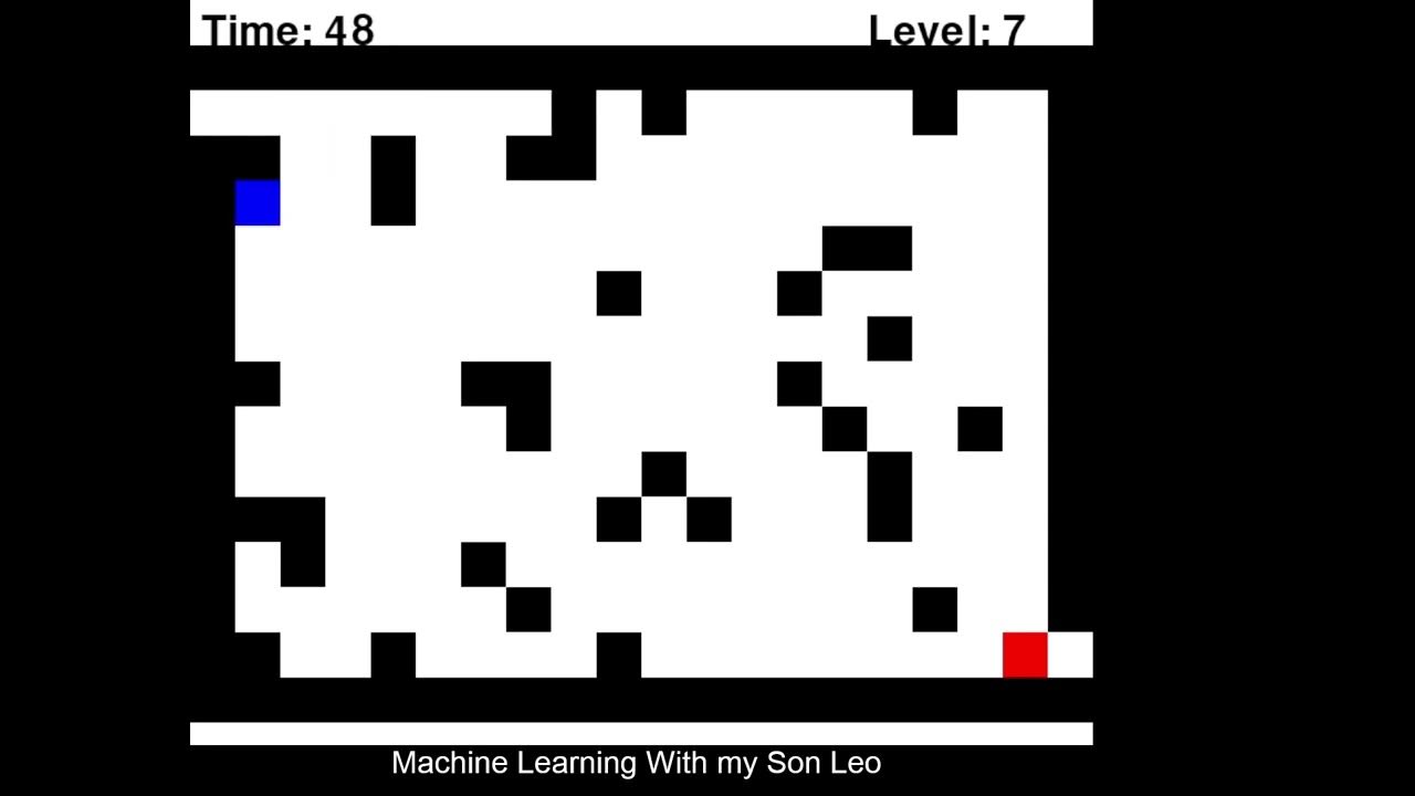 cryptomania369's tweet card. Mastering Maze Solving with Q-Learning AI: Pygame Simulator Tutorial...