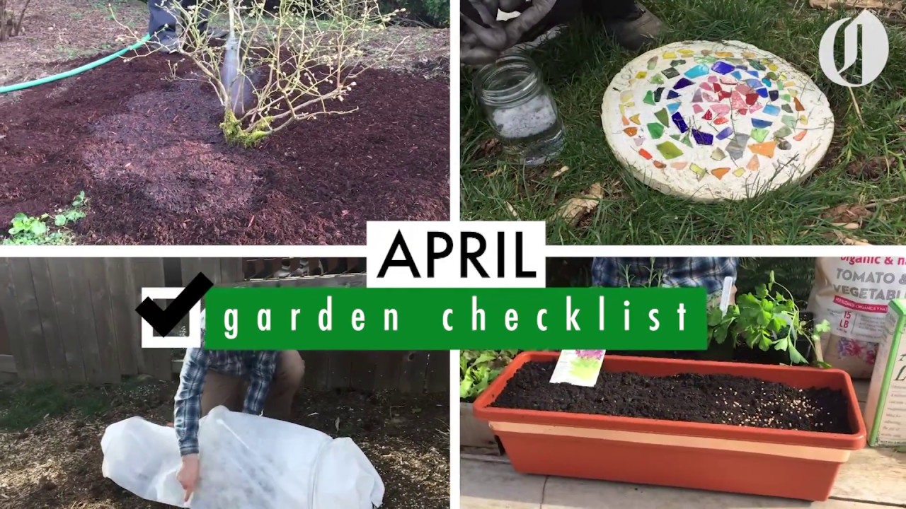 OSUExt's tweet card. Fertilize fruit bushes, plant vegetables, go on slug patrol | April...