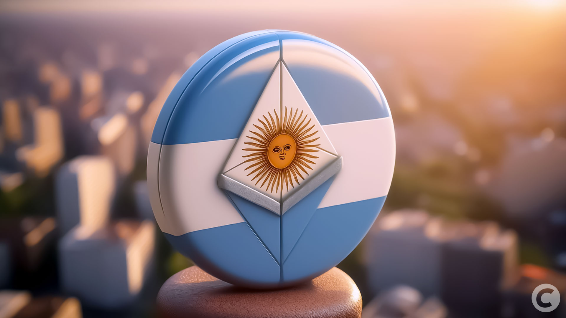 LeJournalDuCoin's tweet card. L'Argentine va proposer à 500 étudiants de suivre des cours dédiés à la blockchain et à Ethereum afin de préparer le futur Web3 du pays.