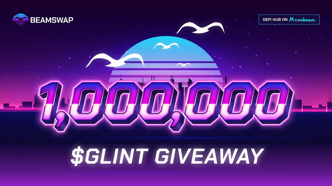 crypto_tororu's tweet card. 1,000,000 BEAMSWAP $GLINT Giveaway!!! To celebrate Beamswap's & Moonbeam's launch month, we’re giving away 1,000,000 $GLINT! 👇Complete all of the items below to maximize your chances of winning👇...
