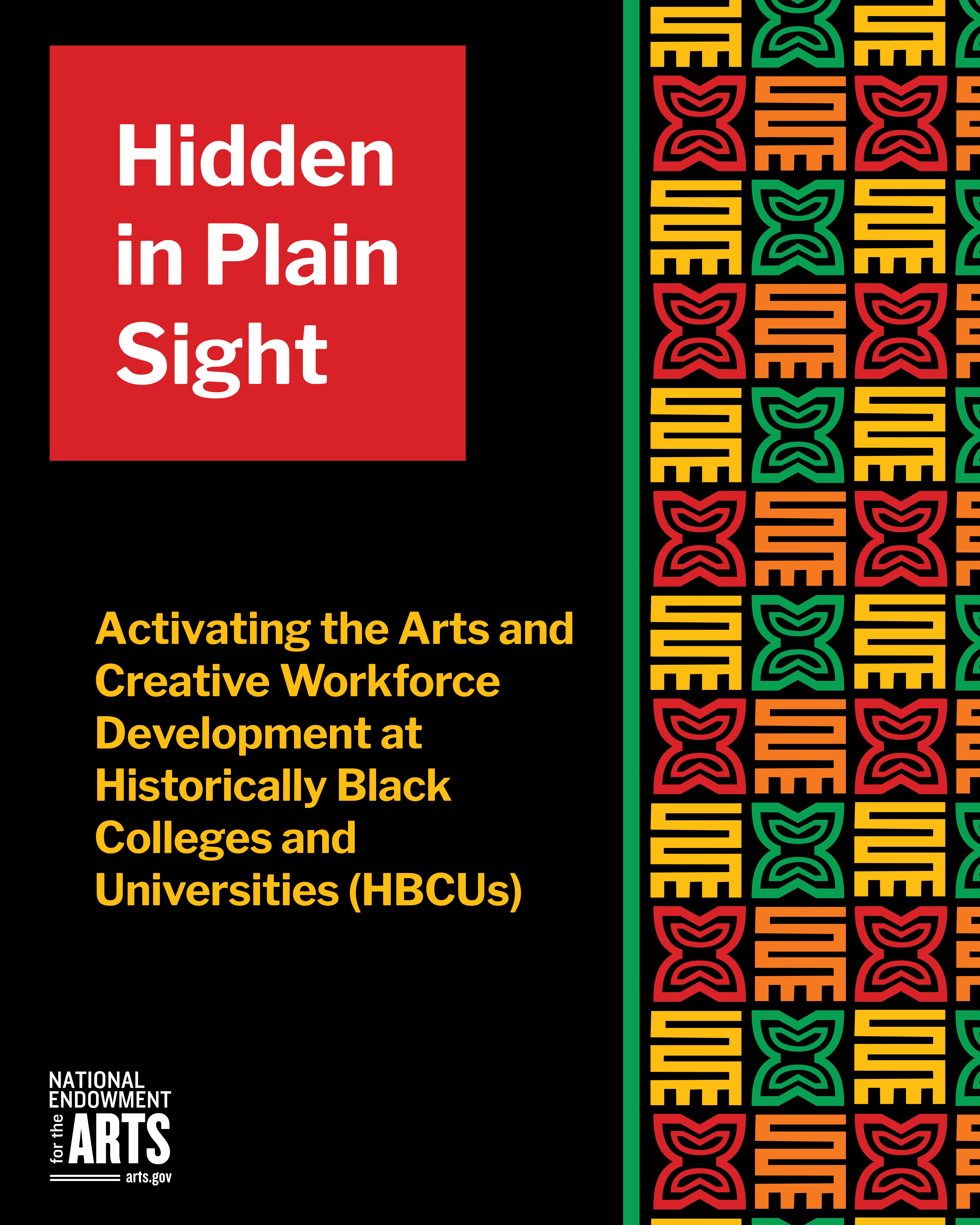 NEAarts's tweet card. A new research report released today by the National Endowment for the Arts (NEA) examines the current state of arts and cultural assets at HBCUs and how these assets prepare students for careers.