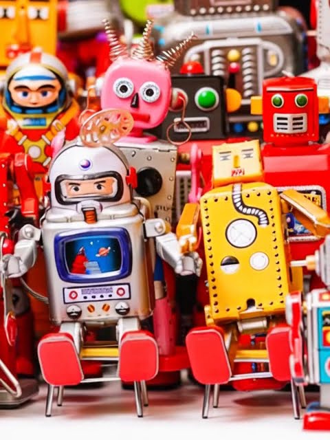 FLATEARTHCENTER's tweet card. THE PLAYROOM #robotstory #robotgame #robotics #robot #robotsfun...