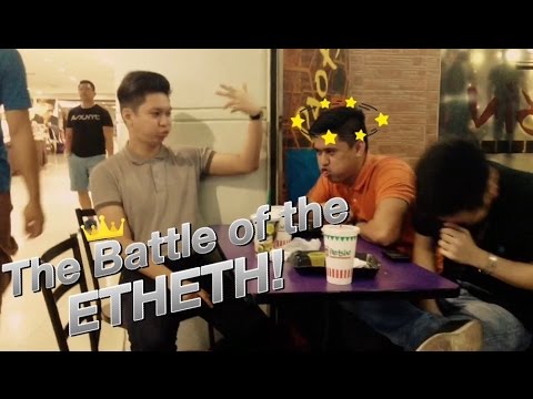 Problemang_Beki's tweet card. THE BATTLE OF THE ETHETH!