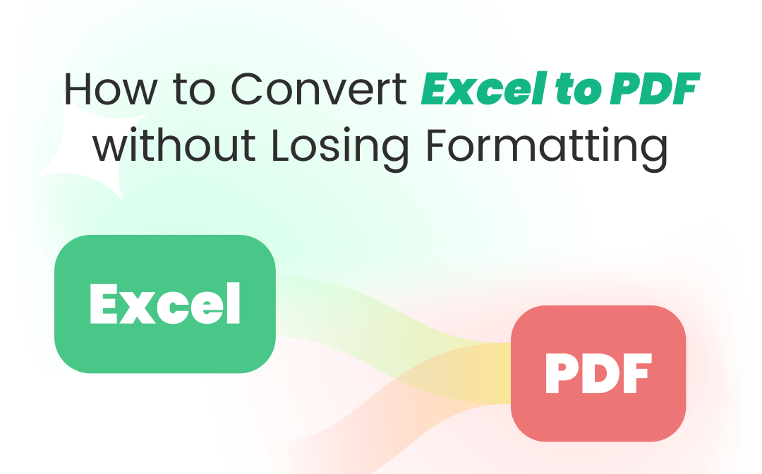 swifdoo's tweet card. Troubled with formatting issues when converting Excel to PDF? This post gives 4 ways to answer how to convert Excel to PDF without losing formatting.