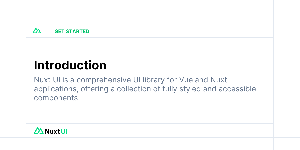 nuxt_js's tweet card. Nuxt UI is a comprehensive UI library for Vue and Nuxt applications, offering a collection of fully styled and accessible components.