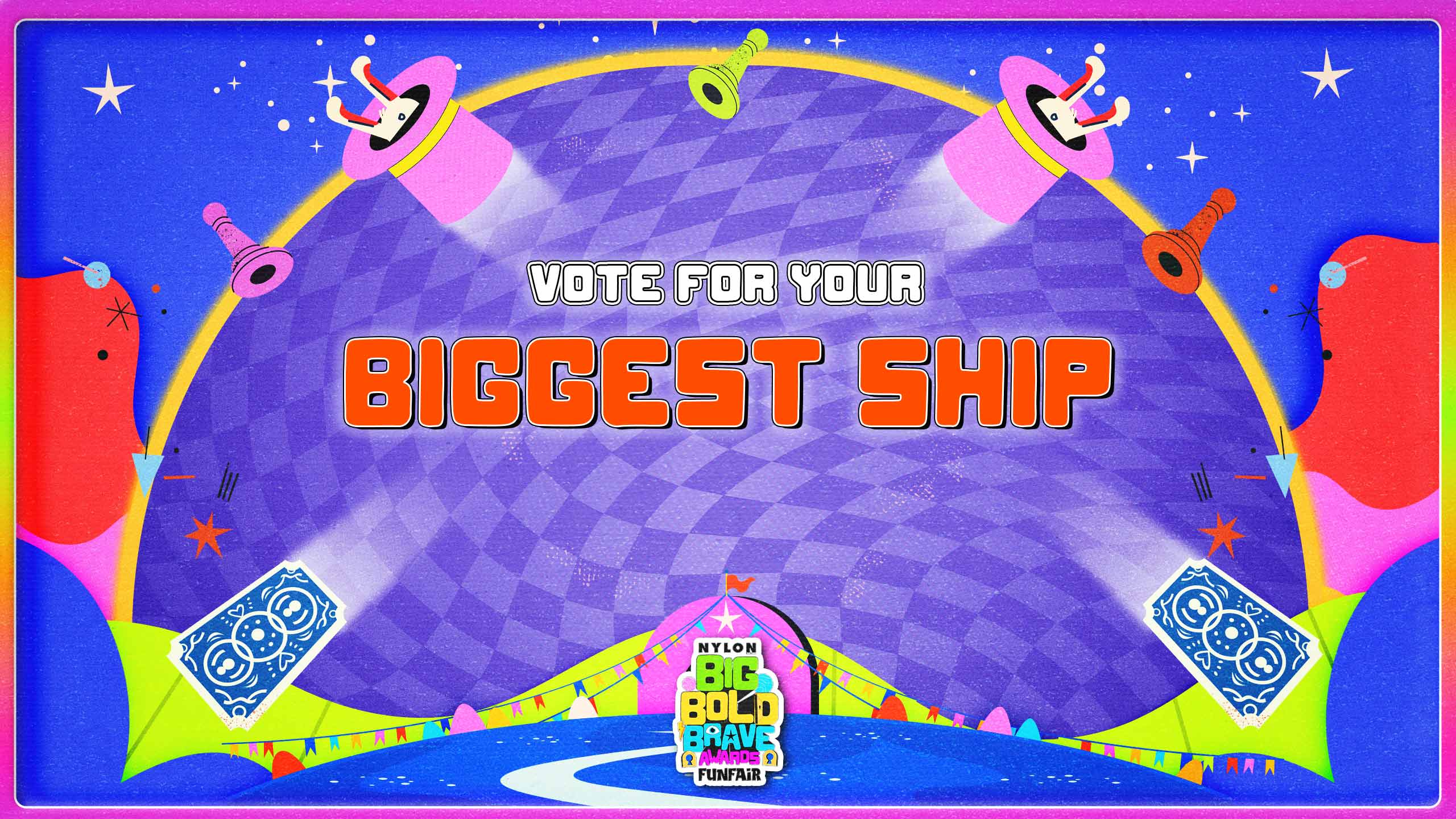 6loriousrowc's tweet card. Vote here for Biggest Ship.