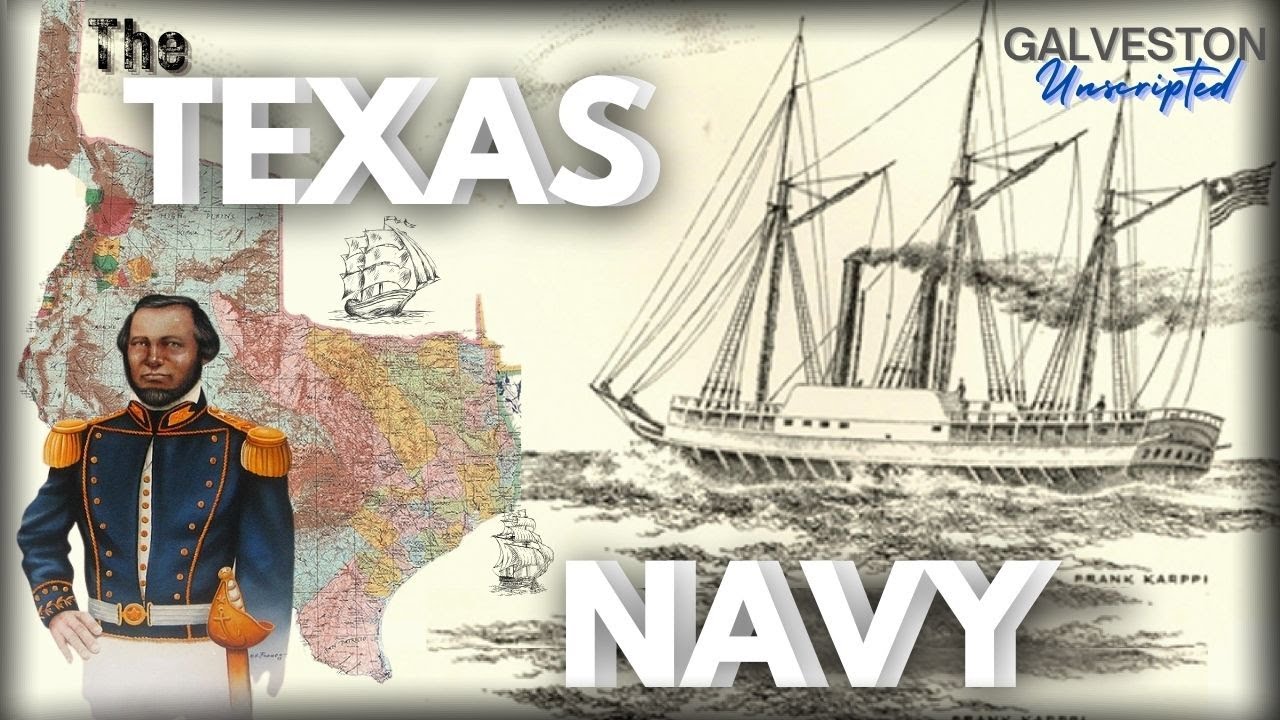 GalvUnscripted's tweet card. The Texas Navy: Unsung Heroes of Independence
