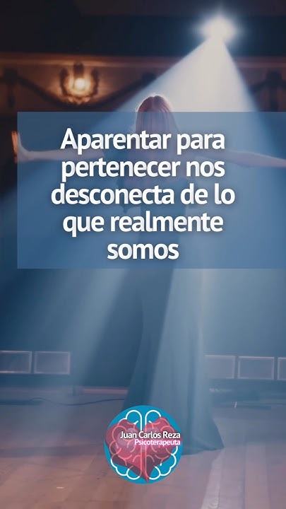 JohnnyPray's tweet card. Aparentar para pertenecer nos desconecta de lo que realmente somos...