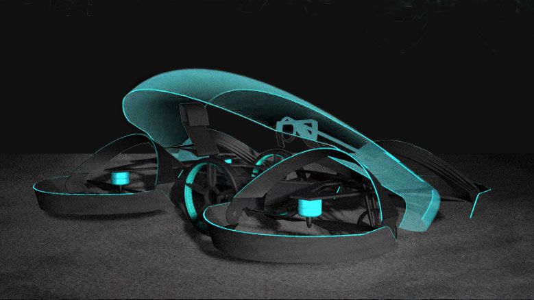 JJOnTech's tweet card. Is it a car? Is it a drone? No, it’s a Toyota