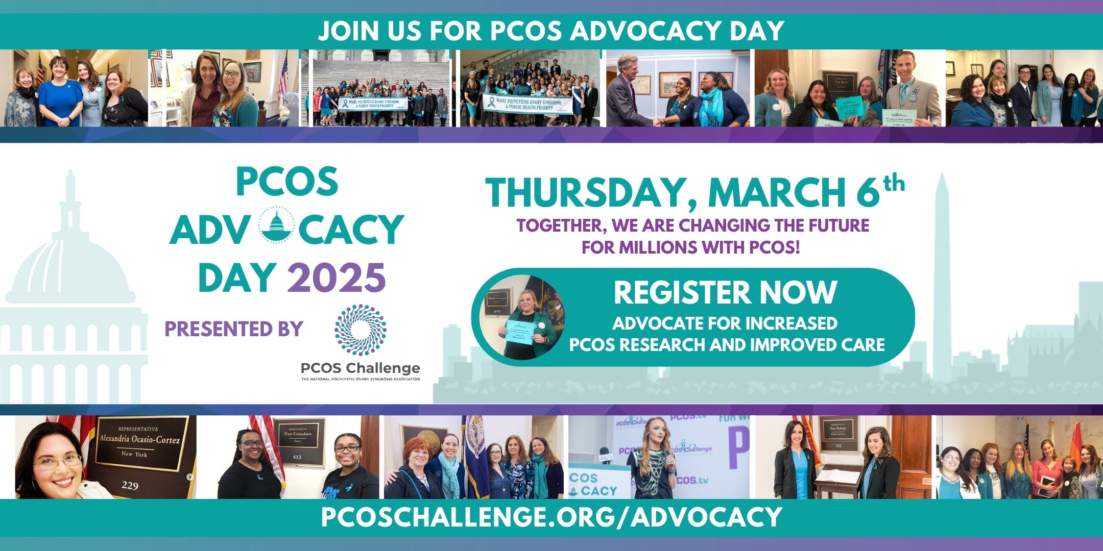 PCOSGurl's tweet card. https://pcos.ch/advocacy | #PCOS advocates, #healthcareproviders and researchers, join @PCOSChallenge Thu, Mar 2nd for Virtual #PCOSAdvocacyDay to advocate for increased research and improved care....