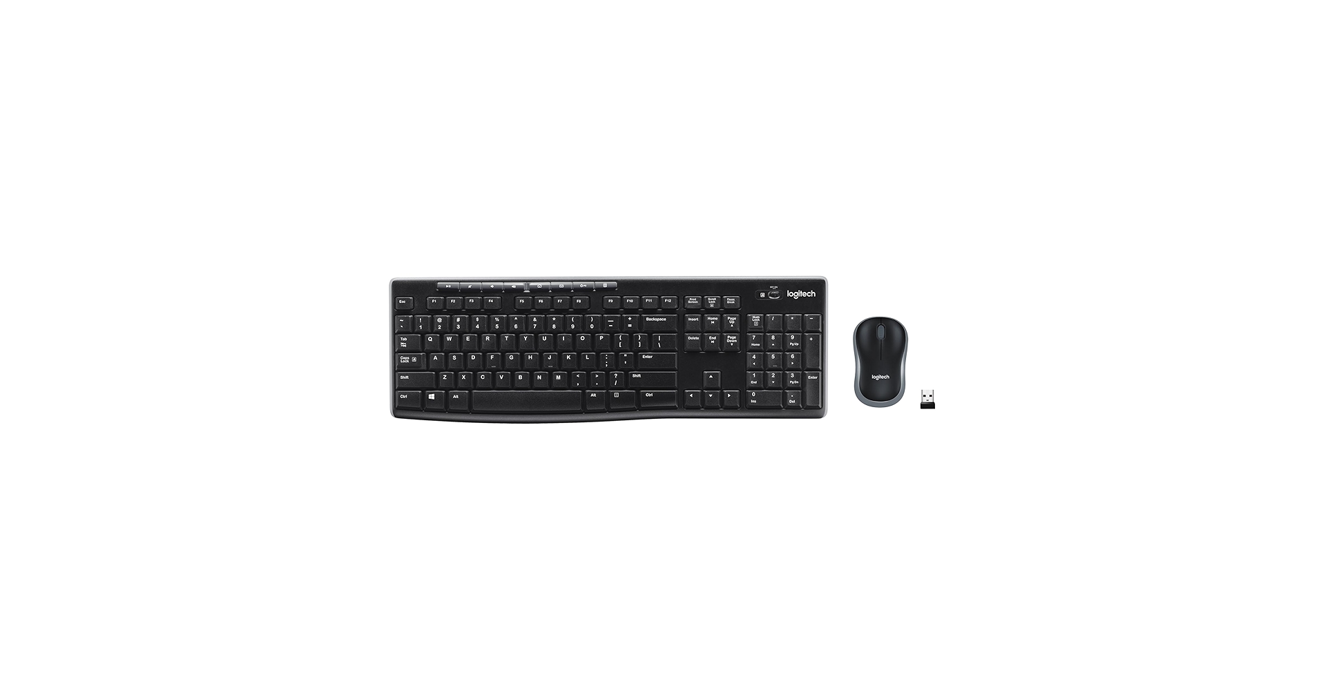 Techstore65's tweet card. The stylish Logitech MK270 Wireless Keyboard and Mouse Combo is ideal for the home office or workplace. Ditch the touchpad for this full size keyboard and mouse. Easily connect using Logitech's plug...