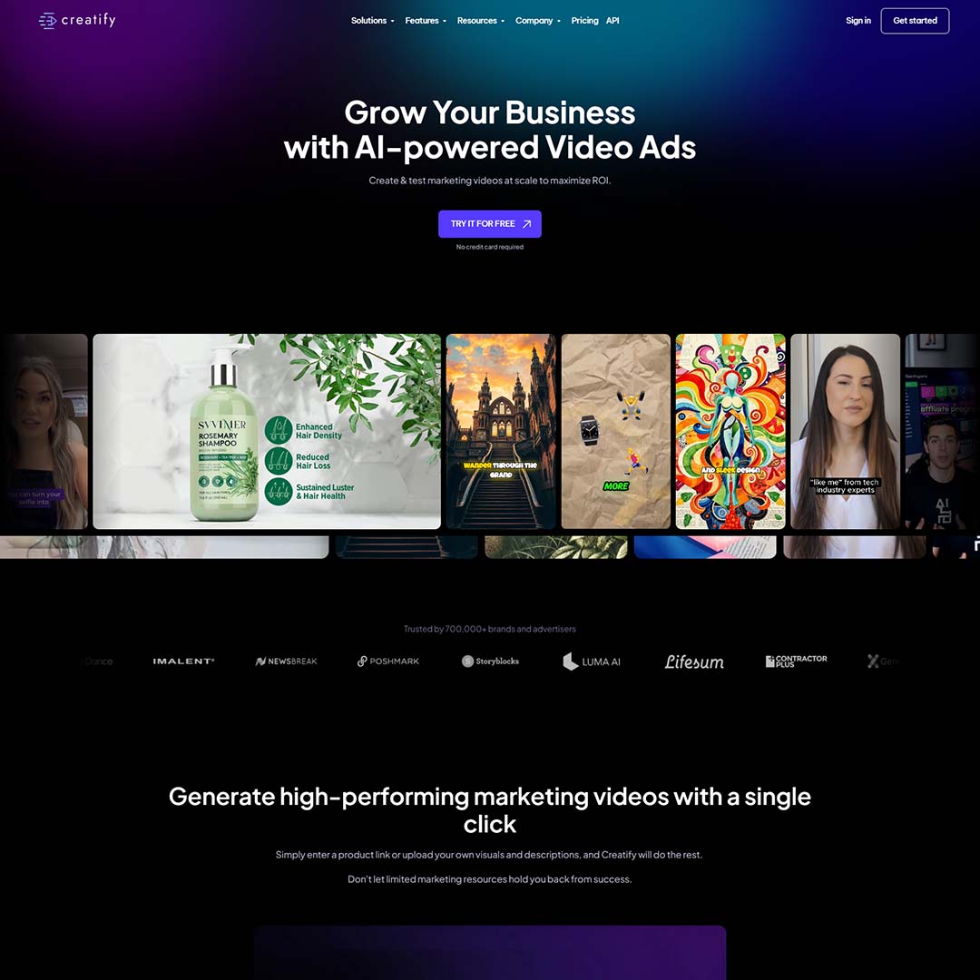 dcpwebdesigners's tweet card. Creatify.ai is an innovative AI-powered platform designed to revolutionize content creation for individuals and businesses.