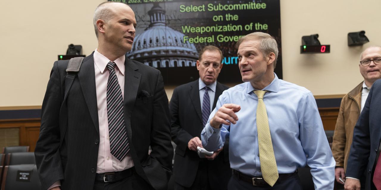 shellenberger's tweet card. An agent shows up at the home of the Twitter files journalist who testified before Congress.