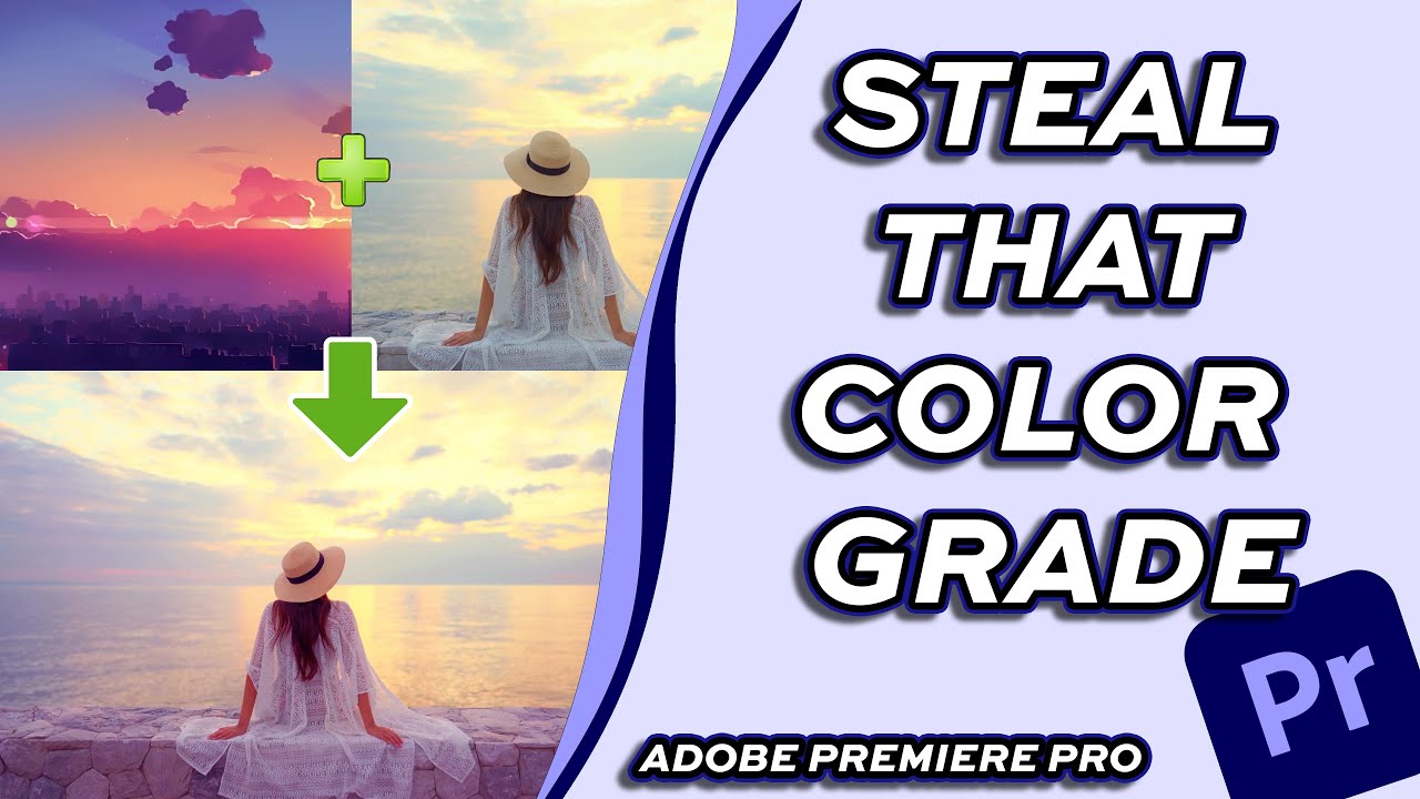 GraphdTutorials's tweet card. How to Copy Color Grading in Adobe Premiere Pro